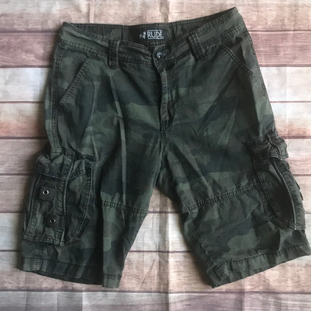 Rude brand Men’s Cargo Shorts
